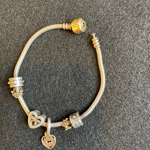 Pandora Moments Snake Chain Bracelet - Picture 2 of 8